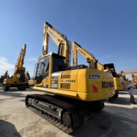 Excavatrice sur chenilles hydraulique d'occasion Komatsu PC220 PC200 PC240 PC210 de haute qualité, importée du Japon, à vendre