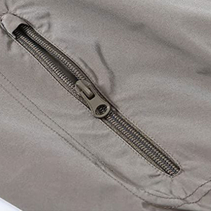 Chaqueta Bomber de Lona, Impermeable, Resistente al Viento, Flexible, Ligera, Diseñada para un Movimiento Cómodo, Clima Fresco, Suave y Cálida - Product Image 4