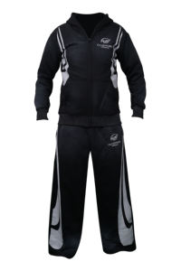 Chándal de algodón orgánico 100% transpirable de 2 piezas OEM al por mayor, colección de temporada de invierno impresa con logotipo personalizado de Pakistán - Product Image 5