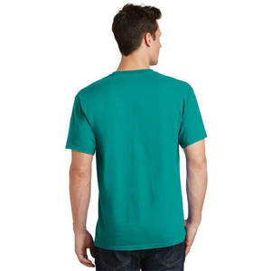 T-shirt unisexe en coton à manches courtes, bleu, personnalisé, respirant, léger, nouveau - Product Image 5