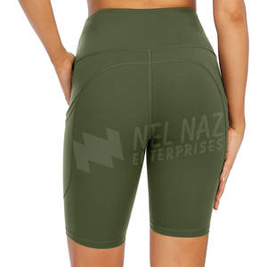 Diseñe sus propios pantalones cortos de gimnasio para mujer, pantalones cortos transpirables para entrenamiento de gimnasio para mujer - Product Image 3