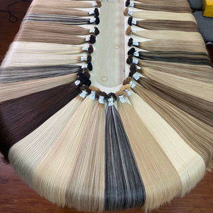 Cabello Humano 100% Natural, Punta I, Color Mixpiano, Liso, Tejido a Mano, Venta al Por Mayor - Product Image 1