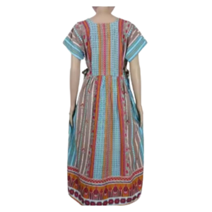 Robe de nuit d'été Chibi pour femmes robe de nuit longue respirante douce avec fermeture à la taille élastique Style simple grande taille en vente - Product Image 2