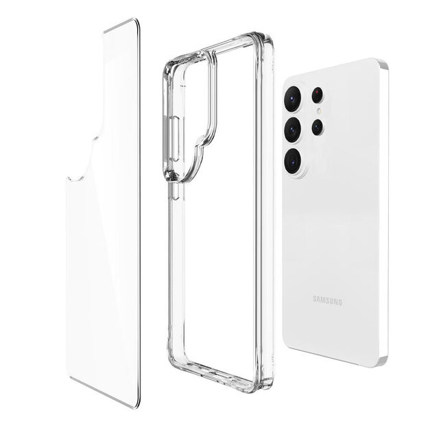 AOU Anti Yellowing Shockproof Heat Dissipation Air Cushion Clear TPU Case For S26 Ultra With Anti Scratch Coating