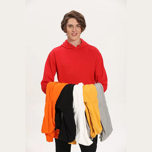 Sweat-shirt à capuche imprimé tendance fabriqué en usine, pour hommes et femmes, coupe ample, unisexe, sweat-shirt pour couple - Product Image 6