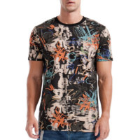 Nouveau style tendance 2026 – T-shirt décontracté personnalisable pour homme, imprimé, à manches courtes, col rond, coupe classique, respirant, séchage rapide, 100 % coton de haute qualité
