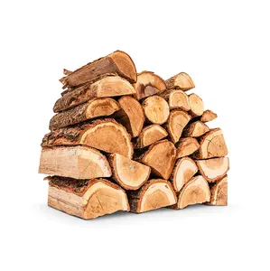 最便宜的价格供应商散装优质橡木木柴面绳硬木橡木木柴热能快速交货