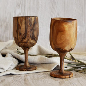 Verre à boire en bois de qualité supérieure pour la maison hôtel verre à boire pour jus élégant tendance en bois naturel bière verre Table déco - Product Image 2