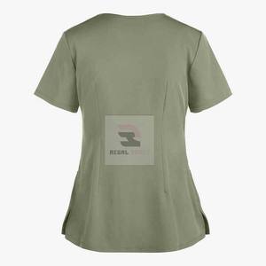 เสื้อสครับสำหรับโรงพยาบาลเสื้อสครับสำหรับผู้ชาย/ผู้หญิง - Product Image 2