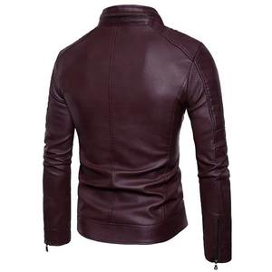 Veste matelassée en laine pour homme avec logo personnalisé, coupe slim, taille plus, streetwear, col montant, fermeture éclair respirante - Product Image 2