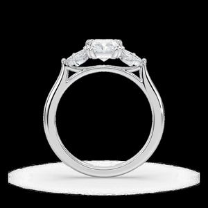 Anillo de Compromiso con Diamante Cultivado en Laboratorio de Corte Radiante de 2.30 CT, Certificado IGI, Oro Sólido de 14K, Anillo de Novia Clásico Solitario para Mujer - Product Image 3