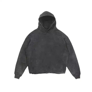 Nouveaux sweats à capuche pour hommes, tendance streetwear, confortables, respirants, effet délavé à l'acide, logo personnalisé, design imprimé, sweats à capuche pour hommes effet délavé à l'acide - Product Image 4