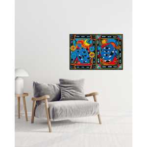 Affiche Soyu's Feeling Blue pour décoration murale - Product Image 4