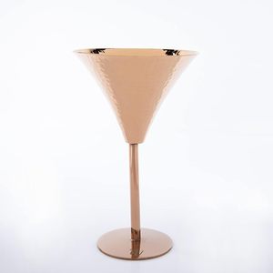 แก้วไวน์มาร์การิต้าโรสโกลด์350มล. แก้วไวน์ค็อกเทลสแตนเลส - Product Image 1