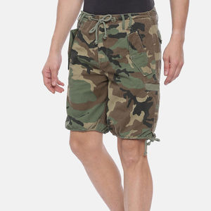 Pantalones cortos informales de alta calidad para hombre, transpirables, sueltos, diseño Cargo, ropa de calle sólida, pantalones cortos para correr personalizados teñidos lisos medios elásticos - Product Image 6