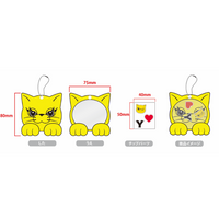 PVC Metal <b>Custom</b> Logo Package Shaker <b>Keychain</b> - Product Image 5