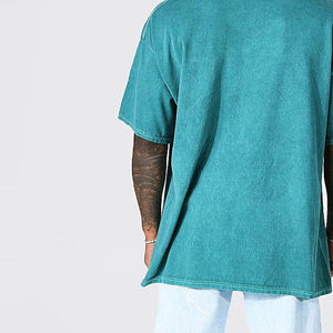 T-shirts décontractés à manches courtes pour hommes, 100 % coton respirant, coupe ample, avec impression numérique, couleurs et tailles personnalisables - Product Image 6