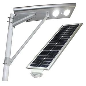 Lampadaire solaire LED tout-en-un 30W IP66 en ABS avec garantie de 5 ans, angle de faisceau de 120° pour autoroute et parking - Product Image 1
