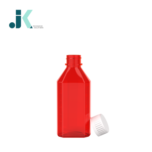 Vietnam Factory PET Oval Jarabe 100ml con CR Tapa Ámbar buena calidad OEM ODM Servicio Vietnam Factory M0747 - Product Image 2