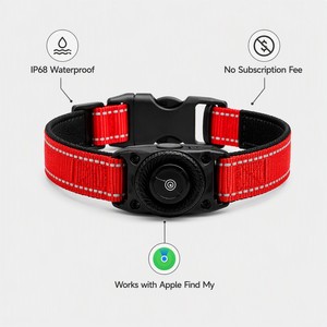 ปลอกคอติดตาม GPS สำหรับสุนัขแมวสัตว์เลี้ยงกันน้ำป้องกันการสูญหายปรับได้ S M L ได้รับการรับรองจาก IP68 - Product Image 3