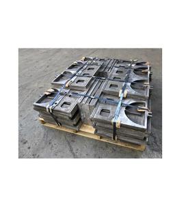 Plaques de grille de refroidissement en clinker personnalisées OEM Pièces de machine bon marché et durables pour les travaux de construction lourds État neuf - Product Image 2