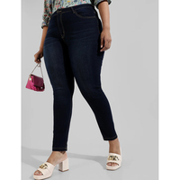 Pantalon en denim élégant pour femmes, tissu de haute qualité, look tendance, idéal pour l'entraînement sportif ou le style de vie actif, usage quotidien