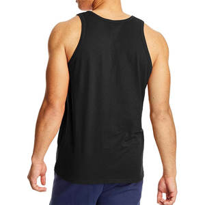 Camiseta sin mangas informal para hombre, colores sólidos, 100% algodón, tela transpirable ligera, estilo sin mangas, ideal para gimnasio, camiseta sin mangas con tirantes para hombre - Product Image 6