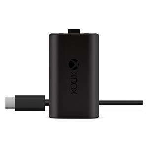 Kit de Carga y Juego para Xbox One de Microsoft, Color Negro, Accesorio de Batería para Videojuegos, Modelo SXW 00002 - Product Image 1