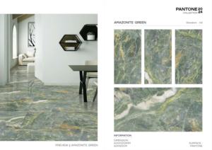 กระเบื้องพอร์ซเลนแพนโทนพรีเมียม ขนาด 60x120 ซม. 600x1200 มม. กระเบื้องปูพื้นและผนังขนาดใหญ่หรูหรา สำหรับตกแต่งภายในบ้านสไตล์โมเดิร์น - Product Image 5
