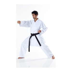 Uniformes de Karate para Hombre de Color Sólido, Alta Calidad, 100% Algodón, Elasticidad Ajustable, Transpirable, Ropa de Artes Marciales OEM, Más Vendidos - Product Image 4