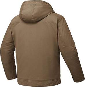 Manteau d'hiver matelassé en coton chaud pour femme, coupe-vent, respirant, avec fermeture éclair, capuche et doublure chauffante, idéal pour le travail - Product Image 6