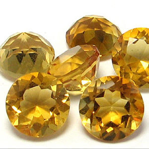 Fournisseur direct de l'Inde Pierre précieuse de quartz à facettes en citrine naturelle Pierre jaune en vrac de toutes formes et de toutes tailles pour la fabrication de bijoux - Product Image 1
