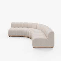 Ensemble de meubles de salon, canapés Chesterfield capitonnés, structure en bois massif, confortables, pliables, utilisation en extérieur, coussins doux, modernes