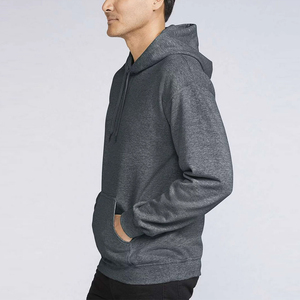 Sweat à capuche zippé en molleton 100 % coton uni pour jeunes, style streetwear, décontracté, hiver, impression numérique, respirant - Product Image 2