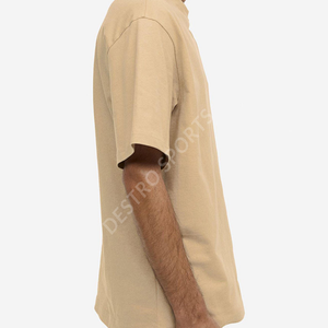 Camisetas ajustadas de buena calidad para hombre, camisetas de manga corta transpirables de secado rápido 100% de algodón, camisetas de hombre de alta calidad a la venta - Product Image 4