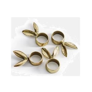 Anillo de servilleta Chapado en plata de diseño lujoso, Decoración de mesa de boda, soporte de servilleta moderno y clásico, anillo de servilleta de calidad confiable - Product Image 5