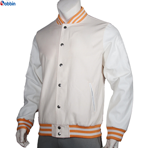 Veste universitaire en laine de baseball pour homme de haute qualité sur mesure, veste d'hiver de collège, taille plus, tissu en toile, nouveau design - Product Image 4