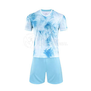 Conjunto de camisetas de fútbol personalizadas con impresión de números y nombres para clubes y equipos escolares, uniforme de entrenamiento de fútbol para hombre - Product Image 1