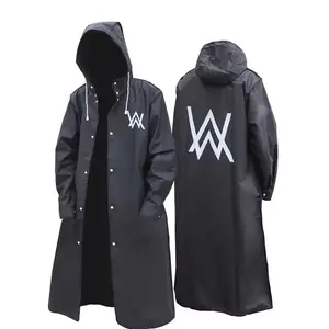 Custom Logo Rainwear Expert Supplier British Style Waterproof Casual Protection Raincoat Adult Rain Coats