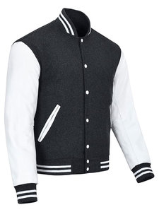 Meilleures ventes de veste universitaire personnalisée pour hommes-Streetwear à prix de gros avec broderie unique et vestes pour hommes de qualité supérieure - Product Image 3