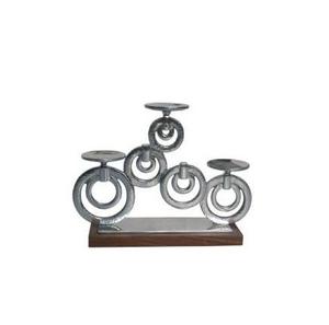 Chandelier votif de pilier en métal fait à la main élégant et moderne pour la décoration de la maison et du salon. - Product Image 6