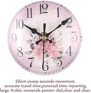 Horloge Fullwill Coucou Horloge Murale Décor À La Maison Fleur Design Horloge pour La Maison - Product Image 3