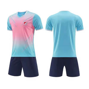 ชุดฟุตบอลคุณภาพพรีเมียมสั่งทำพิเศษ ชุดกีฬาฟุตบอลขายดี ชุดฟุตบอลขายตรงจากโรงงาน - Product Image 1