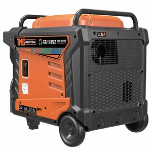 Generador Portátil Híbrido con Inversor Digital de 10500 Vatios, Calidad Superior, Nuevo, Capacidades Trifásicas (Gas/GLP/GN) - Product Image 4