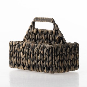 Lowest price natural water hyacinth utensil holder container handmade flatware basket <b>caddies</b> - Product Image 3