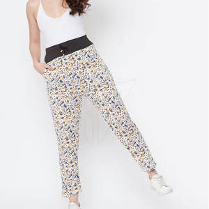 Best Selling Plus Size Women's <b>Fleece</b> <b>Leggings</b> Comfortable Trendy Design Drawstring Closure Canvas Fabric for Winter Gym Attire - Product Image 5