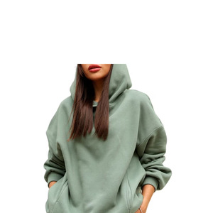 Mujeres con capucha de peso pesado Casual Impreso Baggy Oversized Loungewear Sweatsuit Traje de dos piezas - Product Image 4