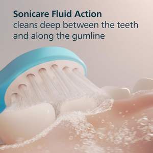 หัวแปรงสีฟันไฟฟ้าขนาดกะทัดรัดสำหรับ Philips สำหรับ Sonicare สำหรับเด็กอายุ3 + HX6032ทดแทนของแท้/94 2แพ็ค - Product Image 2