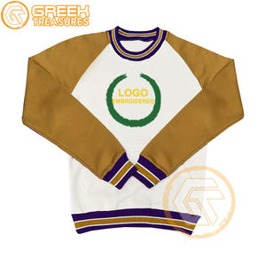 Sudadera bordada de lana de algodón Omega personalizada Fraternidad de alta calidad griega Psi hombres sudaderas transpirables Sorority - Product Image 4