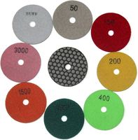 Disques abrasifs en résine diamantée pour le polissage des carrosseries de voitures, du béton et des carreaux de granit - Grade abrasif extra-épais